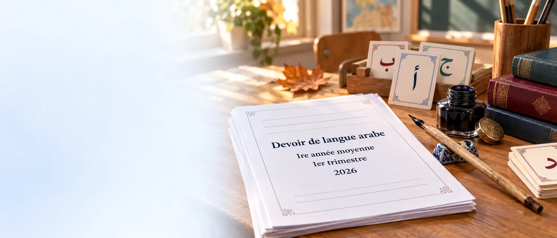 Devoirs du 1ᵉʳ trimestre