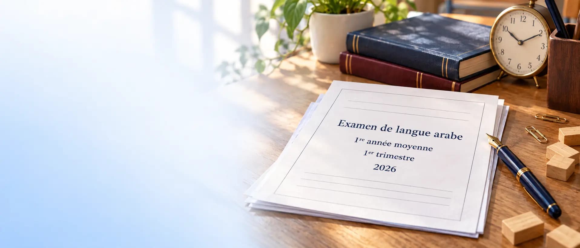 Examens du 1ᵉʳ trimestre