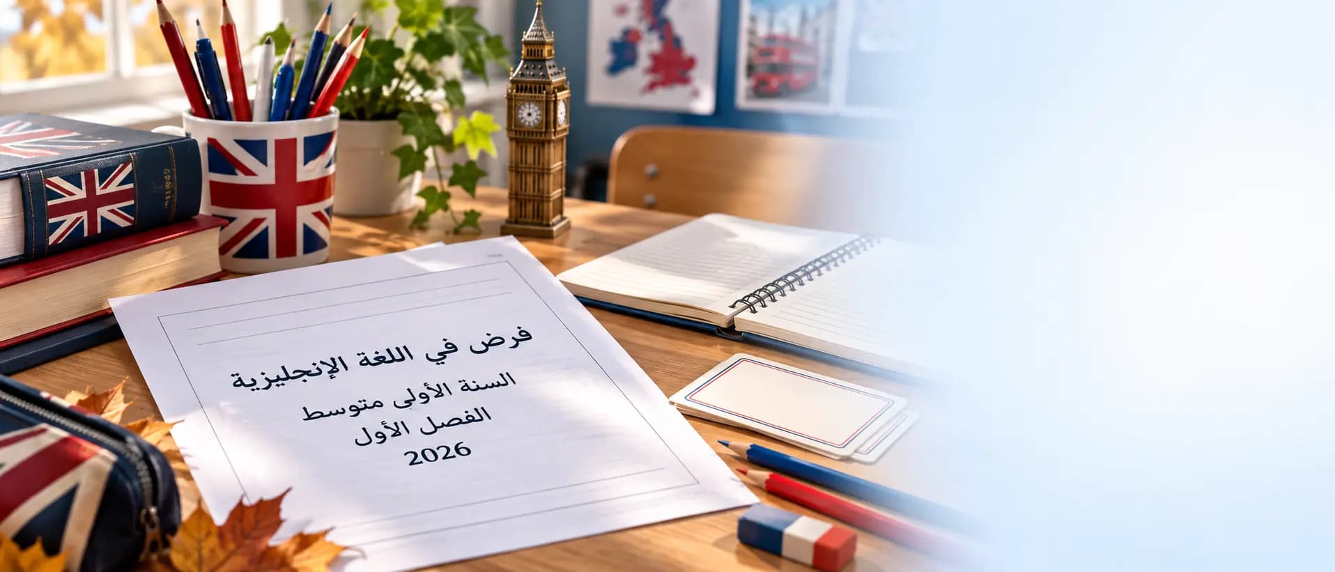 فروض الفصل الأول