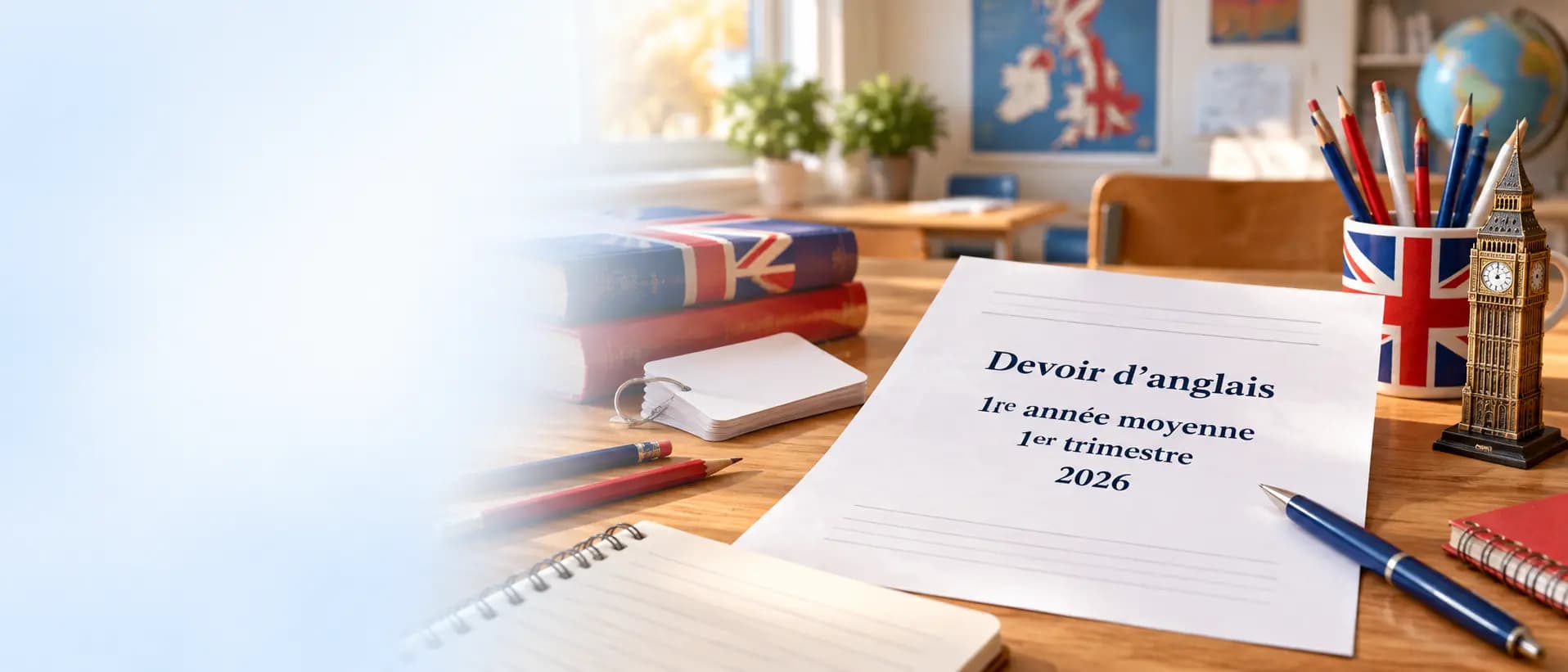 Devoirs du 1ᵉʳ trimestre