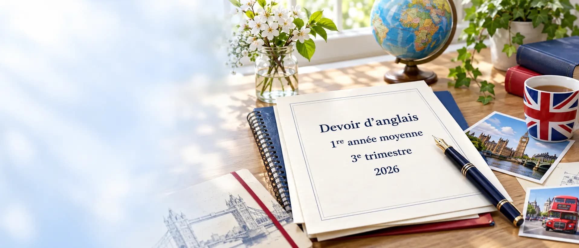 Devoirs du 3ᵉ trimestre
