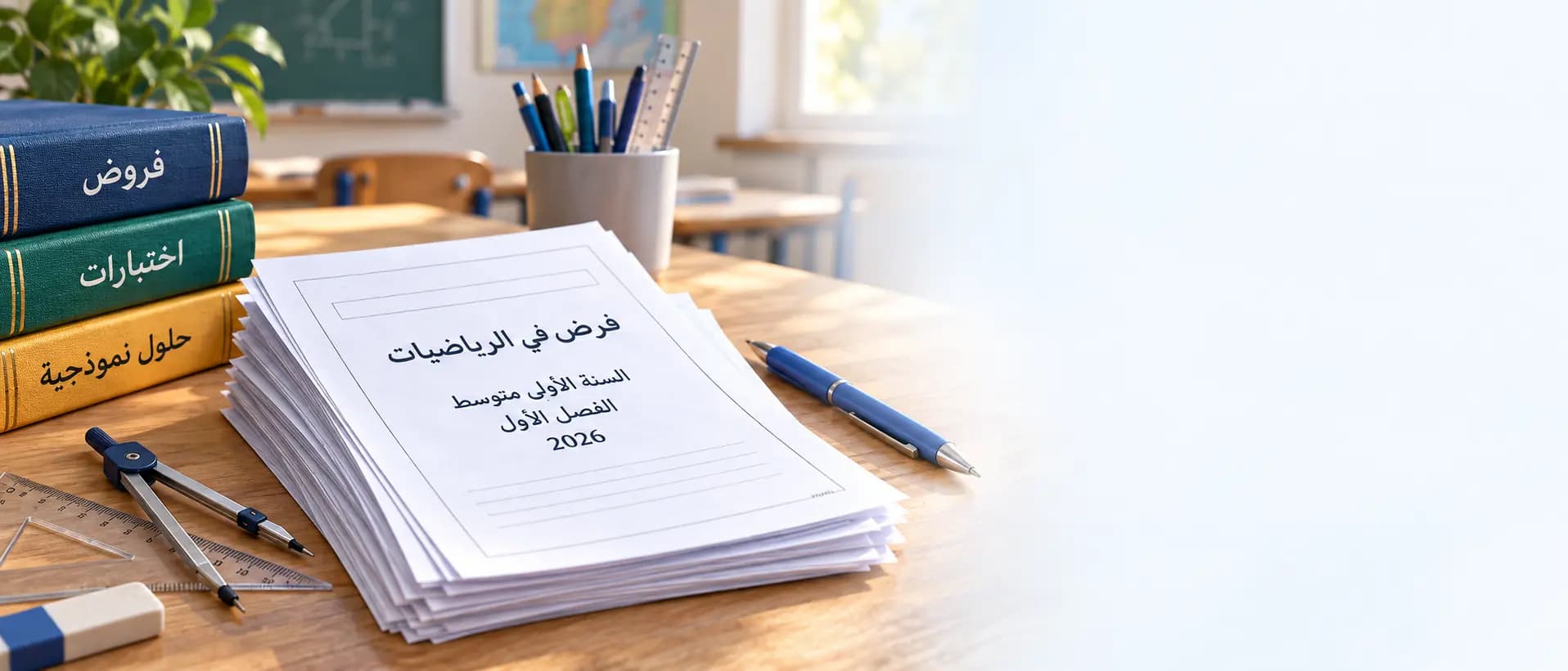 فروض الفصل الأول