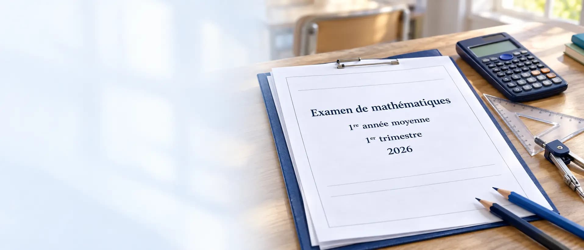 Examens du 1ᵉʳ trimestre