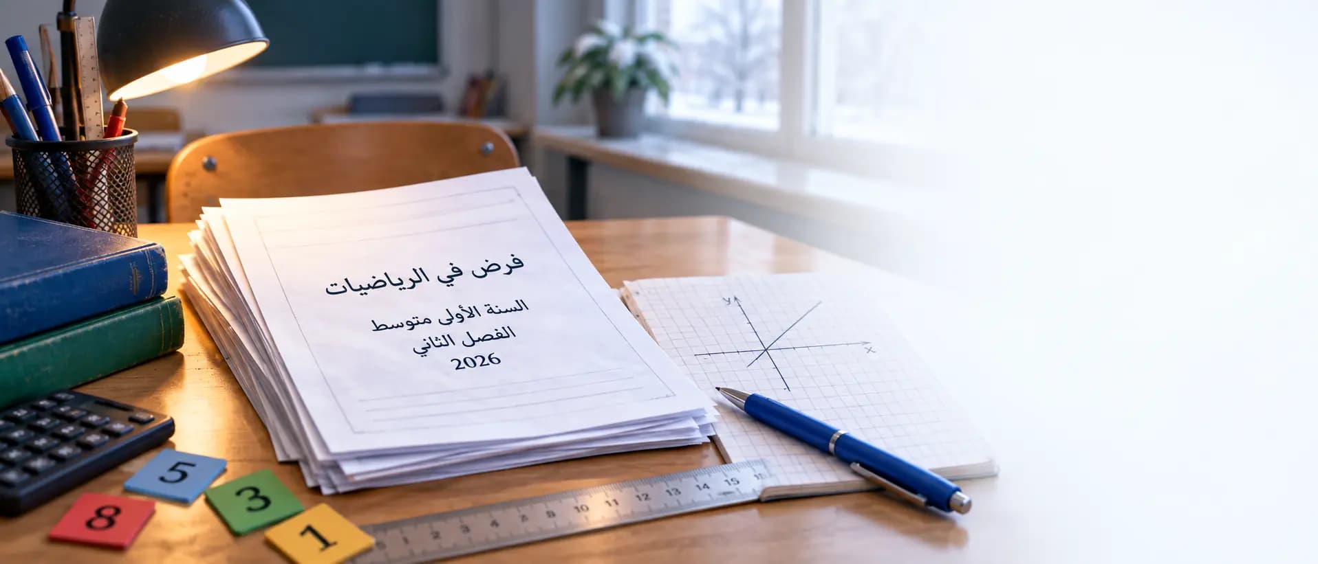 فروض الفصل الثاني