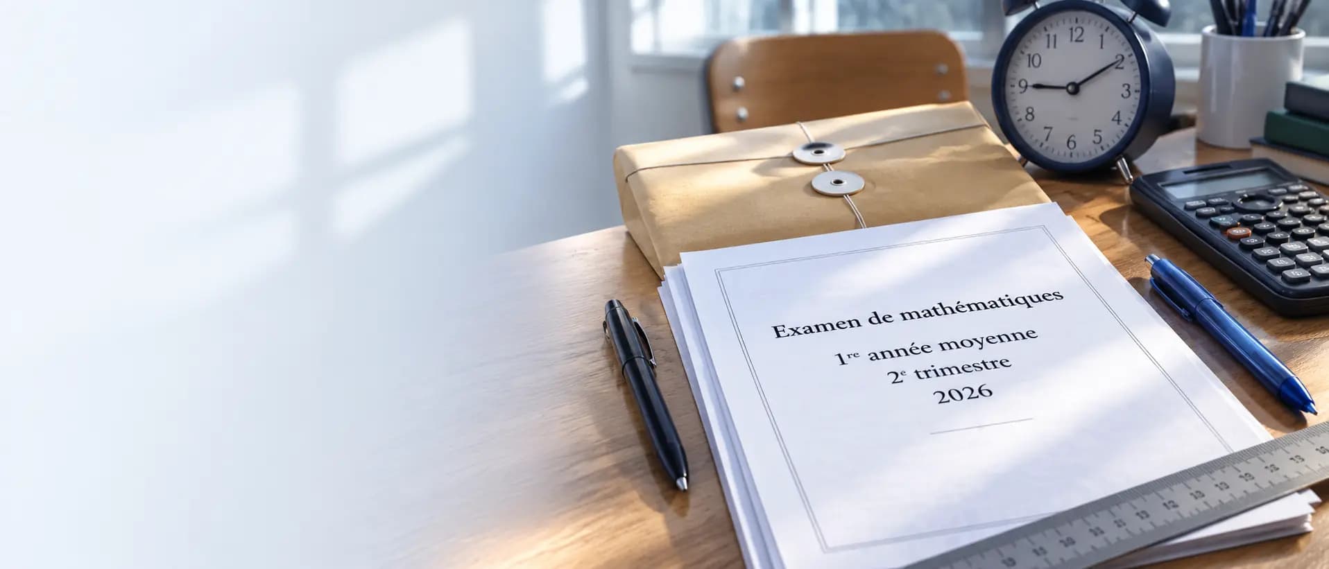 Examens du 2ᵉ trimestre