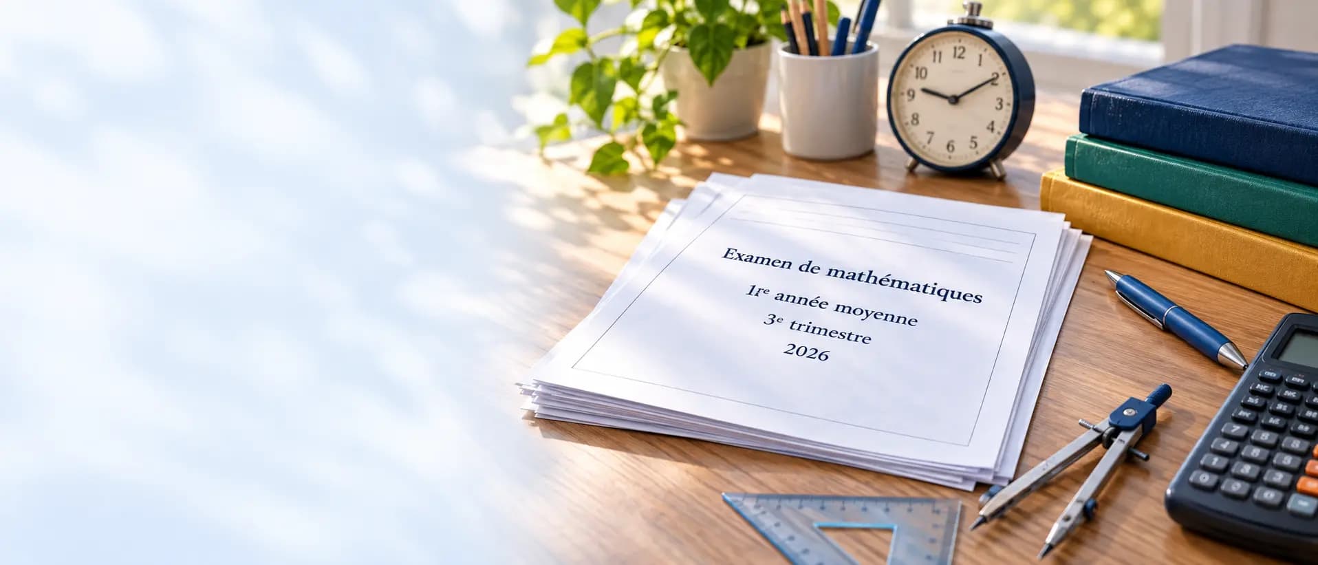 Examens du 3ᵉ trimestre