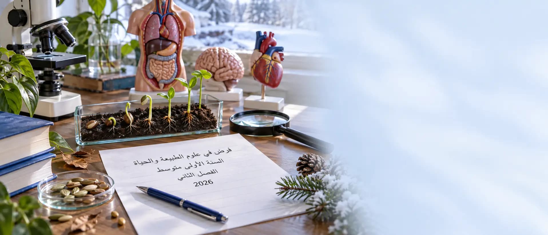 فروض الفصل الثاني