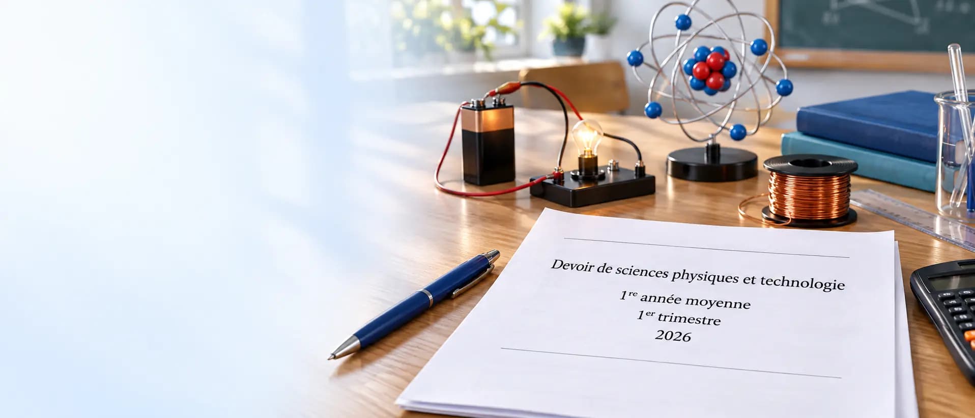 Devoirs du 1ᵉʳ trimestre