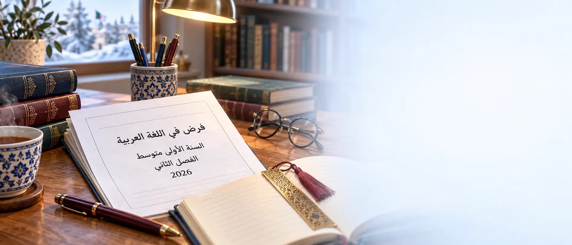 فروض الفصل الثاني
