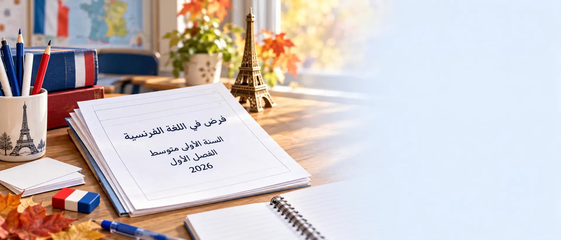 فروض الفصل الأول