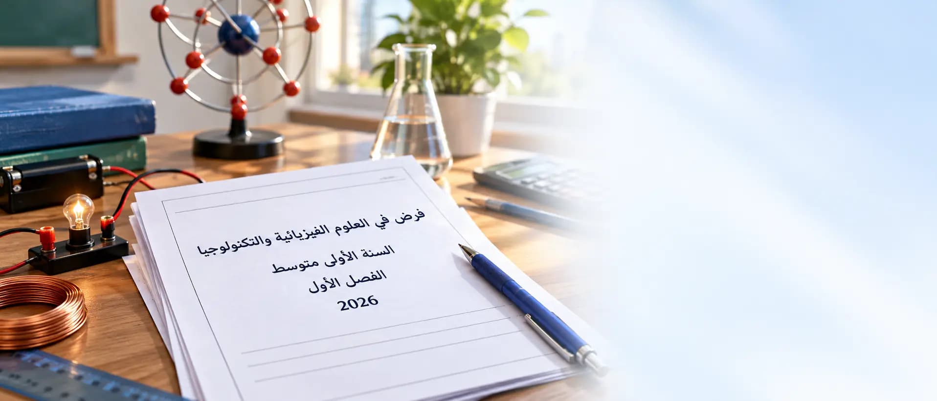 فروض الفصل الأول
