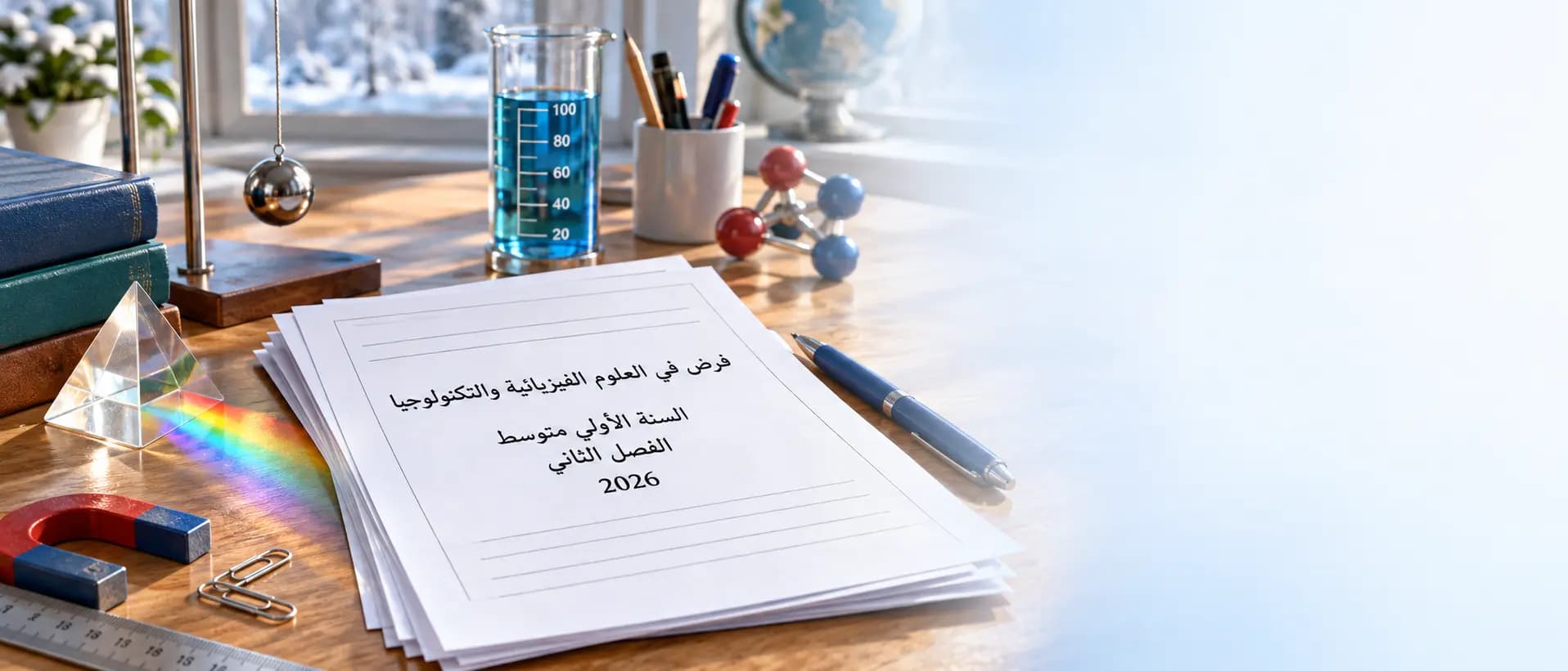 فروض الفصل الثاني